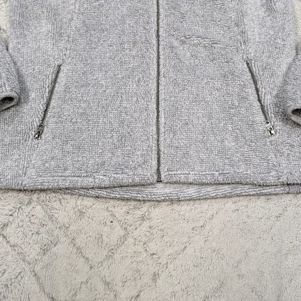 Kuhl Jacket Women's XL Gray Ash Alto Hoody Sherpa Fleece Full Zip Coat Outdoor - Picture 2 of 9